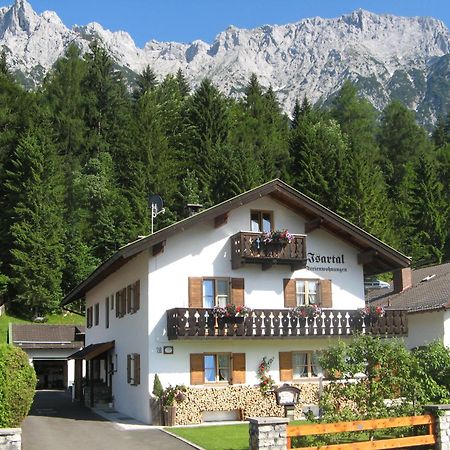 Ferienwohnung Haus Isartal Mittenwald Exterior foto