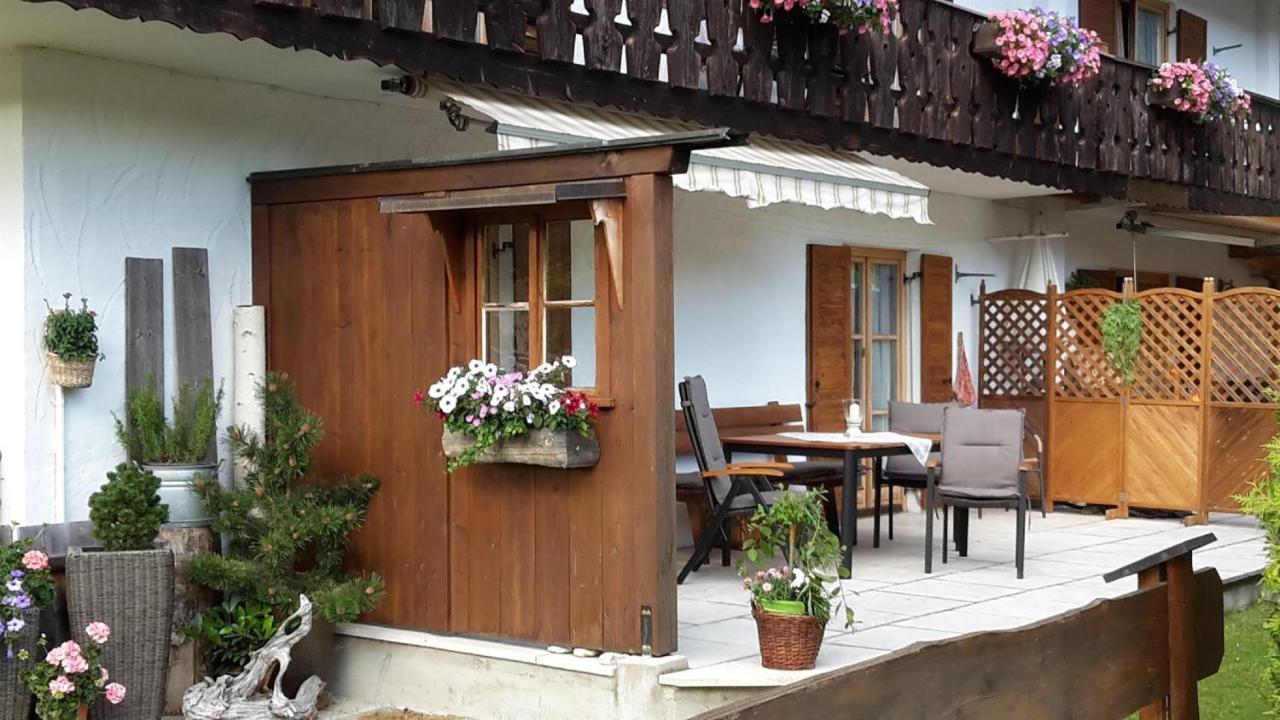 Ferienwohnung Haus Isartal Mittenwald Exterior foto