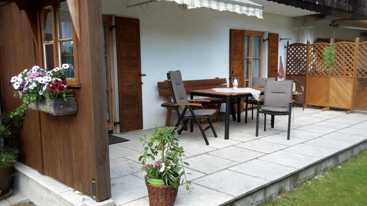 Ferienwohnung Haus Isartal Mittenwald Exterior foto